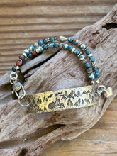 Load image into Gallery viewer, Mountain Soul | Genuine Ocean Jade & Sterling Silver Handmade Bracelet