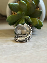 Load image into Gallery viewer, Handmade Vintage Up-Cycled Sterling Silver 1910 Spoon Ring