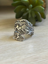 Load image into Gallery viewer, Handmade Vintage Up-Cycled Sterling Silver 1902 Spoon Ring