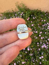 Load image into Gallery viewer, Aurora Opal Himalayan Crystal Doublet Ring - Size 7.75