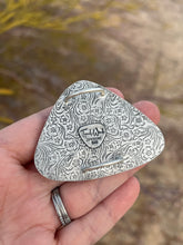 Load image into Gallery viewer, Handmade Sterling Silver Number 8 Turquoise Bag Bolo