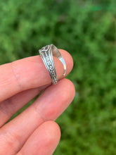 Load image into Gallery viewer, Handmade Vintage Up-Cycled Sterling Silver Walt Disney Productions Disneyland Spoon Ring