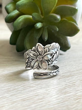 Load image into Gallery viewer, Handmade Vintage Up-Cycled Sterling Silver Antique 1911 Spoon Ring