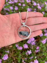 Load image into Gallery viewer, Handmade Sterling Silver New Lander Variscite Necklace