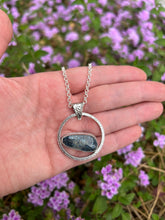 Load image into Gallery viewer, Handmade Sterling Silver New Lander Variscite Necklace
