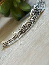 Load image into Gallery viewer, Handmade Vintage Up-Cycled Sterling Silver Souvenir State Spoon Bracelet NEW YORK