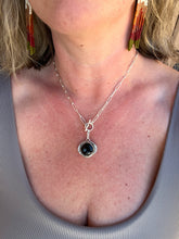 Load image into Gallery viewer, Sterling Silver Wayfinder Necklace - Onyx