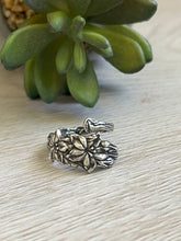 Load image into Gallery viewer, Handmade Vintage Up-Cycled Sterling Silver 1900 Wallace Spoon Ring