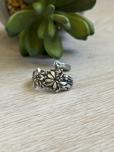Load image into Gallery viewer, Handmade Vintage Up-Cycled Sterling Silver 1900 Wallace Spoon Ring
