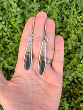 Load image into Gallery viewer, Sterling Silver Cripple Creek Picture Jasper Dangle Earrings
