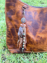 Load image into Gallery viewer, Interchangeable Concho Tassel Bag Charm