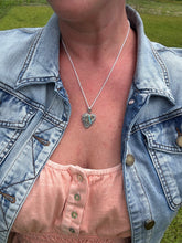 Load image into Gallery viewer, Handmade Sterling Silver Royston Ribbon Turquoise Necklace