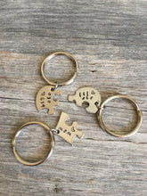 Load image into Gallery viewer, Pieces of My Heart | Mom & Daughters Keychain Set
