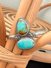 Load image into Gallery viewer, Turquoise Mountain and Royston Turquoise Cuff Bracelet
