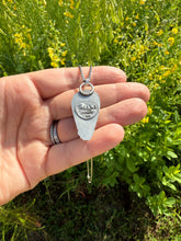 Load image into Gallery viewer, Handmade Sterling Silver Royston Ribbon Turquoise Necklace
