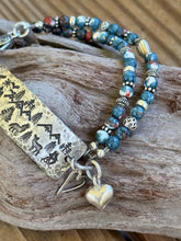 Load image into Gallery viewer, Mountain Soul | Genuine Ocean Jade &amp; Sterling Silver Handmade Bracelet
