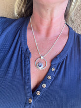 Load image into Gallery viewer, Handmade Sterling Silver AAA Mexican Fire Opal Pendant Necklace
