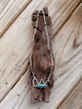 Load image into Gallery viewer, Morenci 2 Turquoise Snake Necklace
