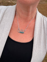 Load image into Gallery viewer, Morenci 2 Turquoise Snake Necklace
