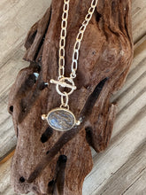Load image into Gallery viewer, Wayfinder Necklace - Petrified Dinosaur Bone
