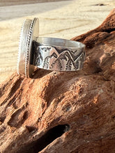Load image into Gallery viewer, Nevada Variscite Moutainscape Ring - Size 11 (will fit more like size 10 due to wide band)

