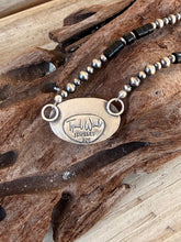 Load image into Gallery viewer, White Buffalo and Onyx Beaded Necklace
