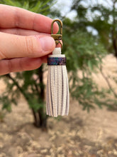 Load image into Gallery viewer, Handmade Leather Zipper Pull Tassel
