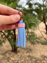 Load image into Gallery viewer, Handmade Leather Zipper Pull Tassel
