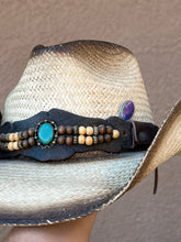 Load image into Gallery viewer, Handmade Sterling Silver Hat Pin with Purple Mojave Turquoise
