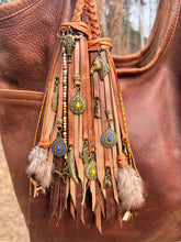 Load image into Gallery viewer, Handmade Braided Double Leather Cowhide Tassel - Western Theme
