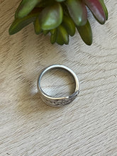 Load image into Gallery viewer, Handmade Vintage Up-Cycled Sterling Silver 1914 Spoon Ring
