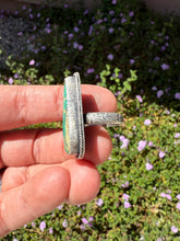 Load image into Gallery viewer, Royston Ribbon Turquoise Ring - Size 6.75
