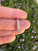 Load image into Gallery viewer, Up-cycled Vintage Sterling Silver Spoon Ring - Size 8 (adjustable)
