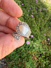 Load image into Gallery viewer, Handmade Vintage Up-Cycled Sterling Silver Gorham Spoon Ring - Size 7 (adjustable)
