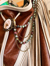 Load image into Gallery viewer, Autumn Radiance Multi-Strand Beaded Bag Necklace
