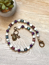 Load image into Gallery viewer, Endless Summer Twilight Gemstone Beaded Bag Bracelet

