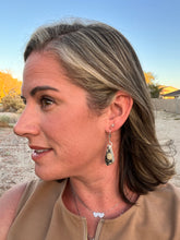 Load image into Gallery viewer, Sterling Silver Wild Horse Jasper Dangle Earrings
