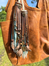Load image into Gallery viewer, Handmade Braided Double Leather Cowhide Tassel
