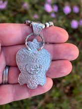 Load image into Gallery viewer, Handmade Hubei Turquoise Sterling Silver Heart Pendant ONLY
