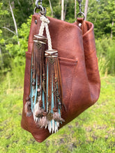 Load image into Gallery viewer, Handmade Braided Double Leather Cowhide Tassel
