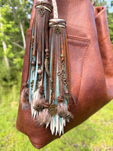Load image into Gallery viewer, Handmade Braided Double Leather Cowhide Tassel
