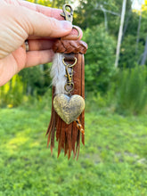 Load image into Gallery viewer, Interchangeable Bag Charm - Heart Locket Only
