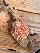 Load image into Gallery viewer, Interchangeable Bag Charm - Natural Sea Shell Scallop Only
