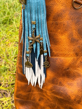 Load image into Gallery viewer, Nautical Soul Leather Bag Tassel
