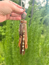 Load image into Gallery viewer, Interchangeable Concho Tassel Bag Charm
