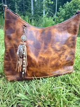 Load image into Gallery viewer, Interchangeable Concho Tassel Bag Charm
