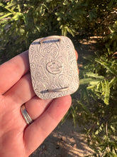 Load image into Gallery viewer, Handmade Sterling Silver Campitos Turquoise Bag Bolo
