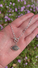 Load and play video in Gallery viewer, Wayfinder Necklace - Petrified Dinosaur Bone
