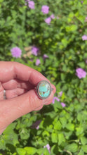 Load and play video in Gallery viewer, Handmade Golden Hill Turquoise Sterling Silver Ring
