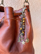 Load image into Gallery viewer, &quot;Virgo&quot;  Gemstone Beaded Bag Charm
